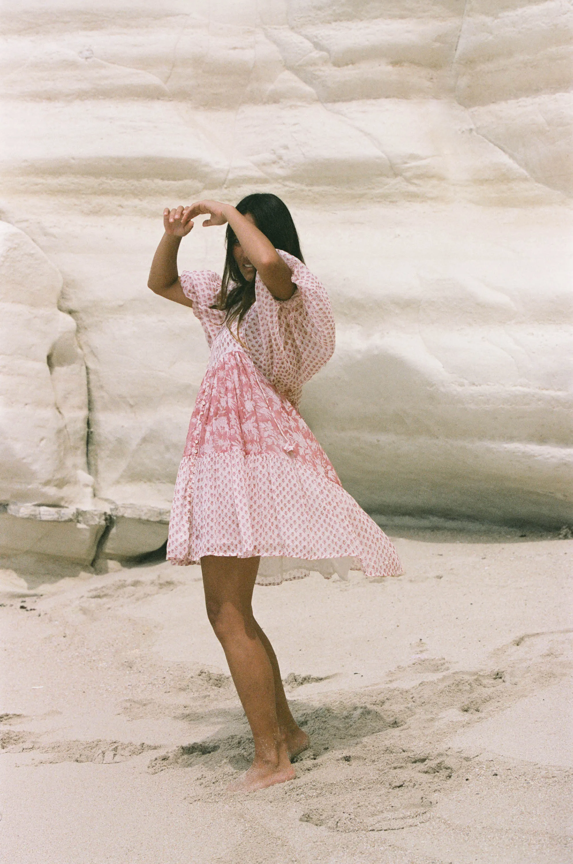 Nora Mini Dress ~ Primrose sold by Daughters of India product image thumbnail 3