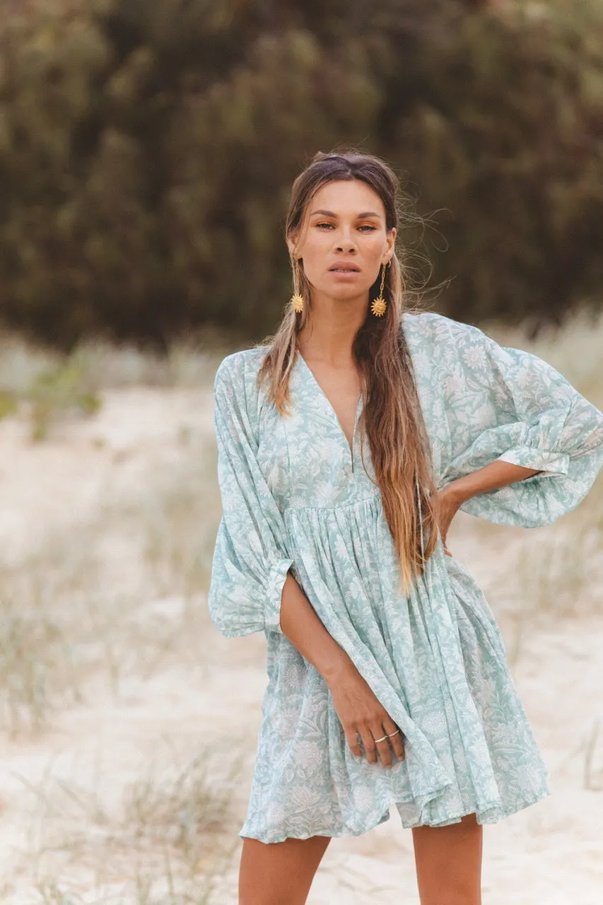Kyra Mini Dress ~ Jade sold by Daughters of India product image thumbnail 5