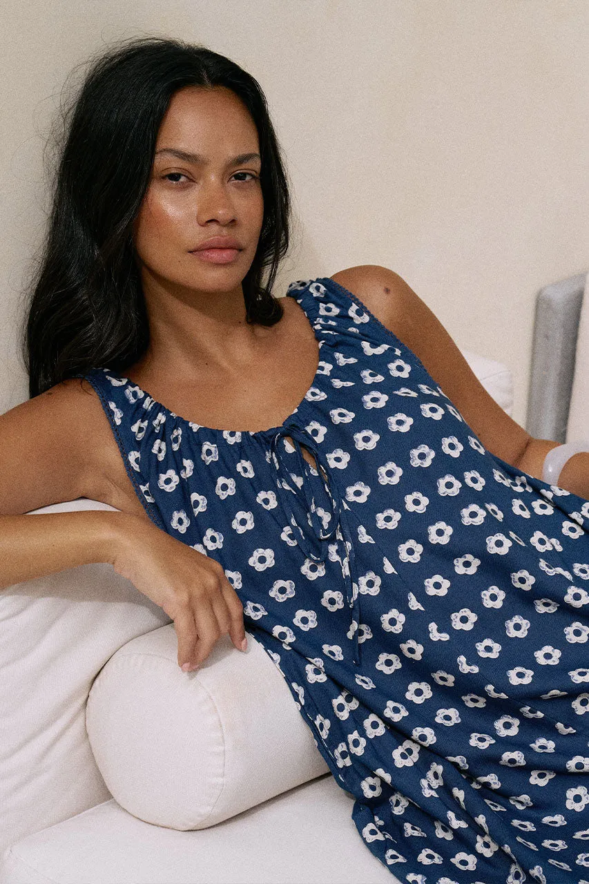 Sundress Midi ~ Indigo sold by Daughters of India product image thumbnail 2