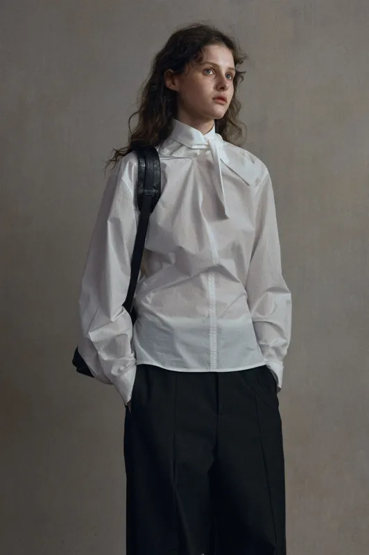 100% cotton neck tie shirt | 3 color made by Polyphonie
