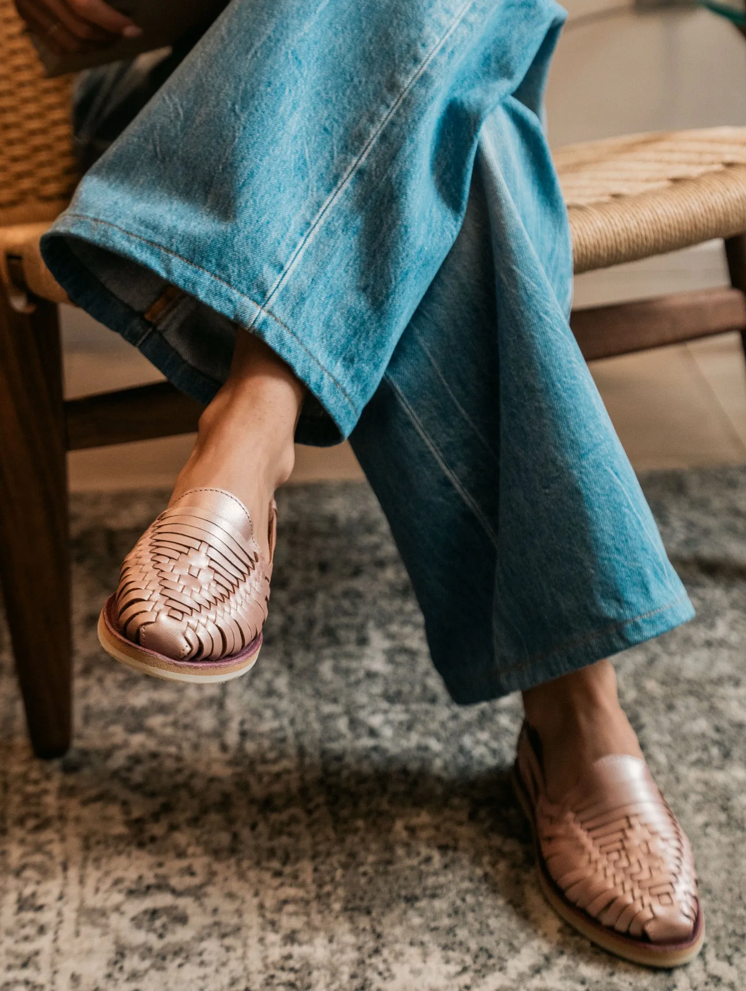 Rose Quartz Slip Ons - Women sold by Espiritu product image thumbnail 2