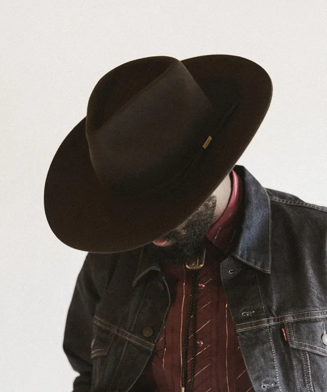 SAN CRISTOBAL WESTERN TEARDROP HAT made by Two Roads Hat Co.