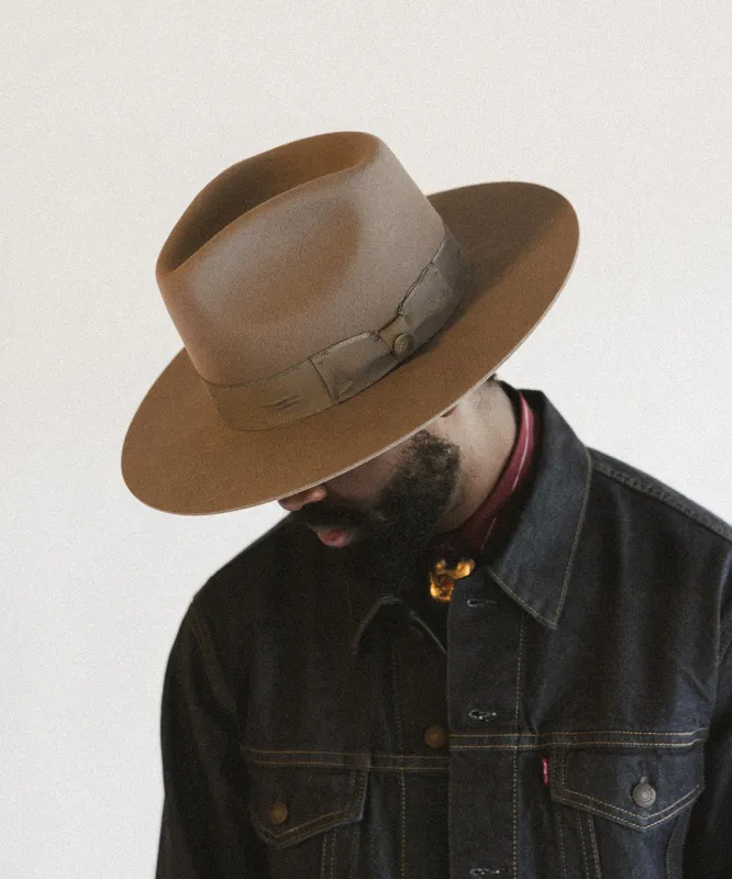 Butchertown Blues Fedora Felt Hat sold by Two Roads Hat Co.