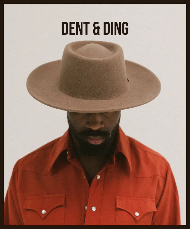 SILVER CITY GAMBLER HAT– DENT/DING sold by Two Roads Hat Co.