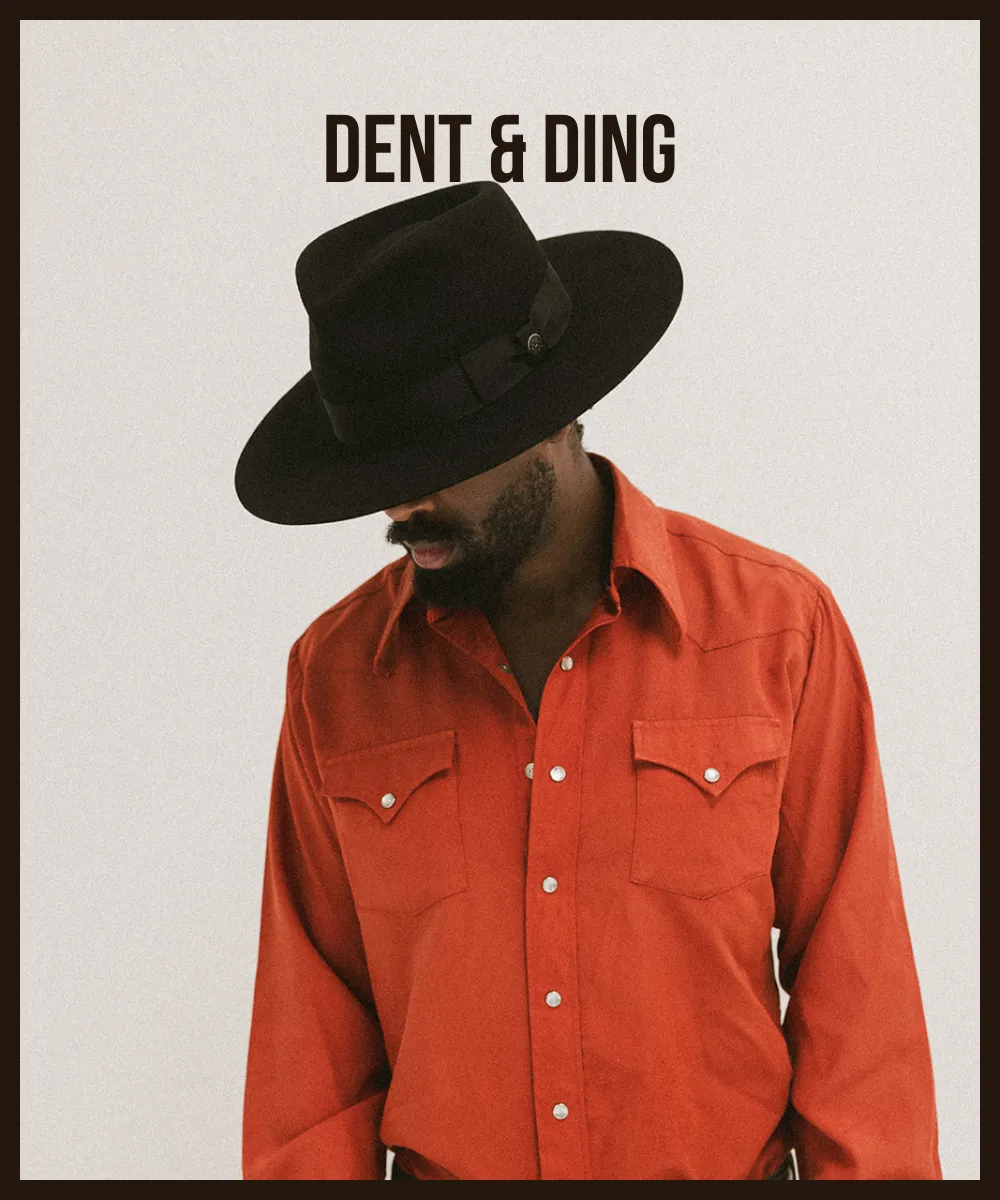 CORKTOWN FEDORA HAT– DENT/DING sold by Two Roads Hat Co. product image thumbnail 2