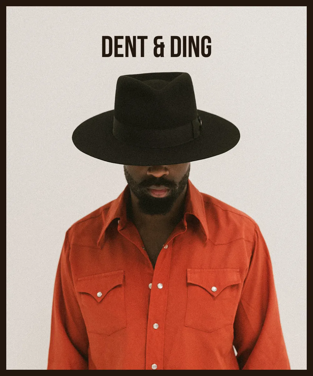 CORKTOWN FEDORA HAT– DENT/DING sold by Two Roads Hat Co.