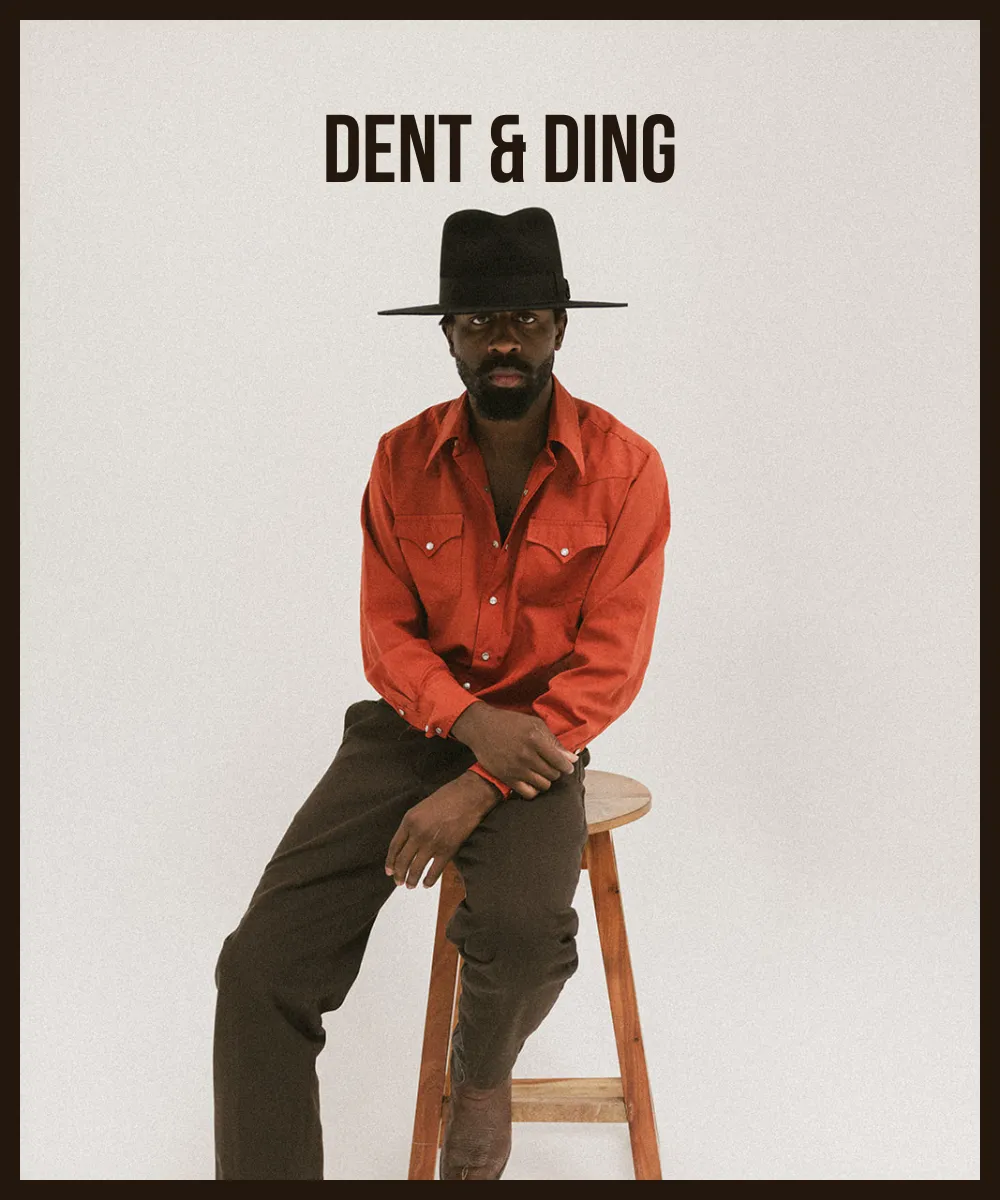 CORKTOWN FEDORA HAT– DENT/DING sold by Two Roads Hat Co. product image thumbnail 3