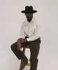 CLARKSDALE TEARDROP CROWN FEDORA sold by Two Roads Hat Co.