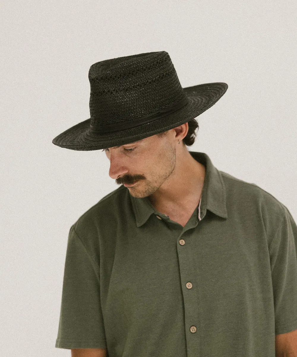 AMALFI STRAW RANCHER sold by Two Roads Hat Co.