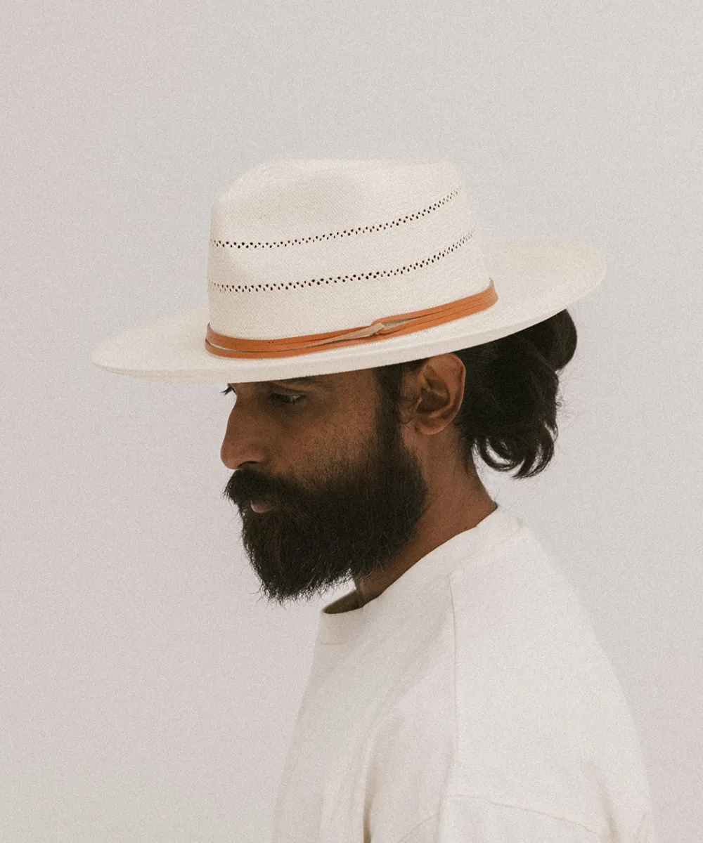 AMALFI STRAW RANCHER sold by Two Roads Hat Co. product image thumbnail 5