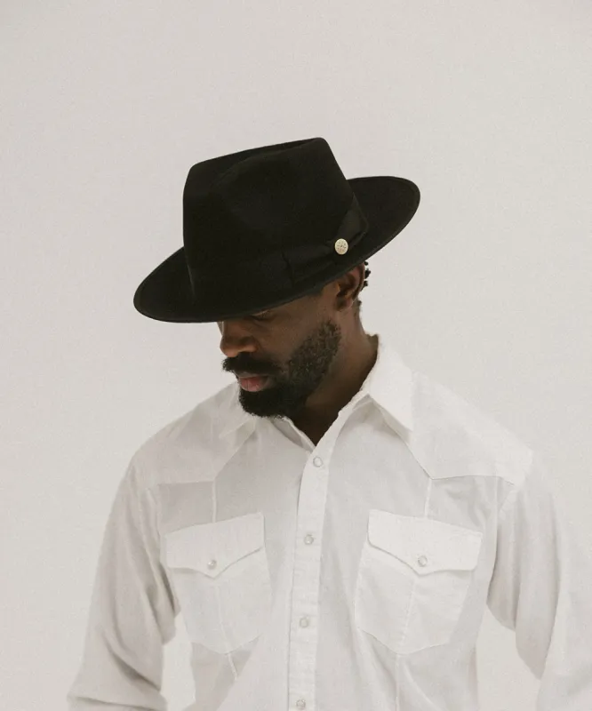 WATERLOO SNAP BRIM FEDORA sold by Two Roads Hat Co.