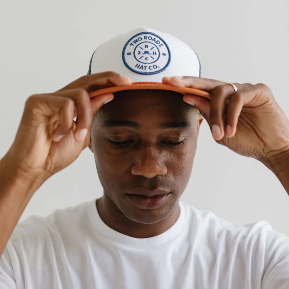 GREBE 5 PANEL MESH ROPE CAP sold by Two Roads Hat Co. product image thumbnail 4