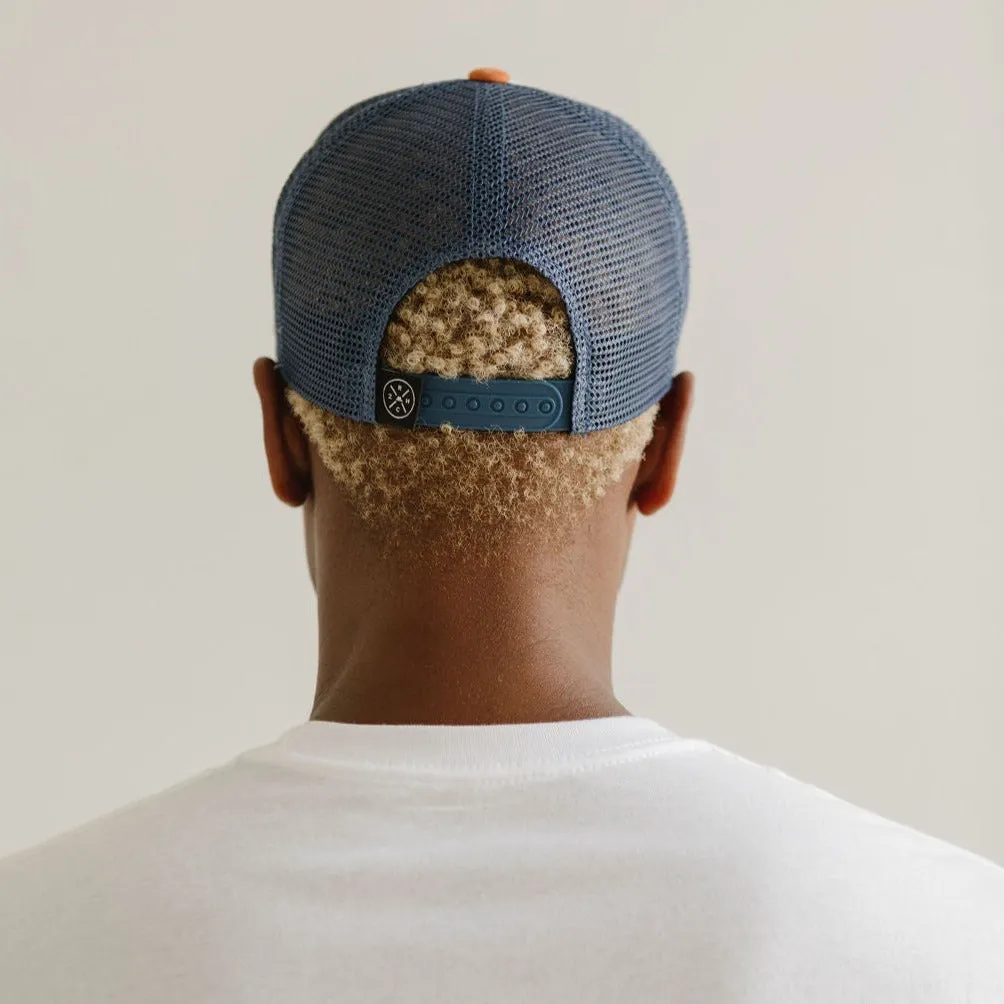 GREBE 5 PANEL MESH ROPE CAP sold by Two Roads Hat Co. product image thumbnail 5