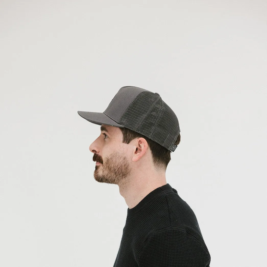 HAY ROCK 5 PANEL MESH CAP sold by Two Roads Hat Co. product image thumbnail 2