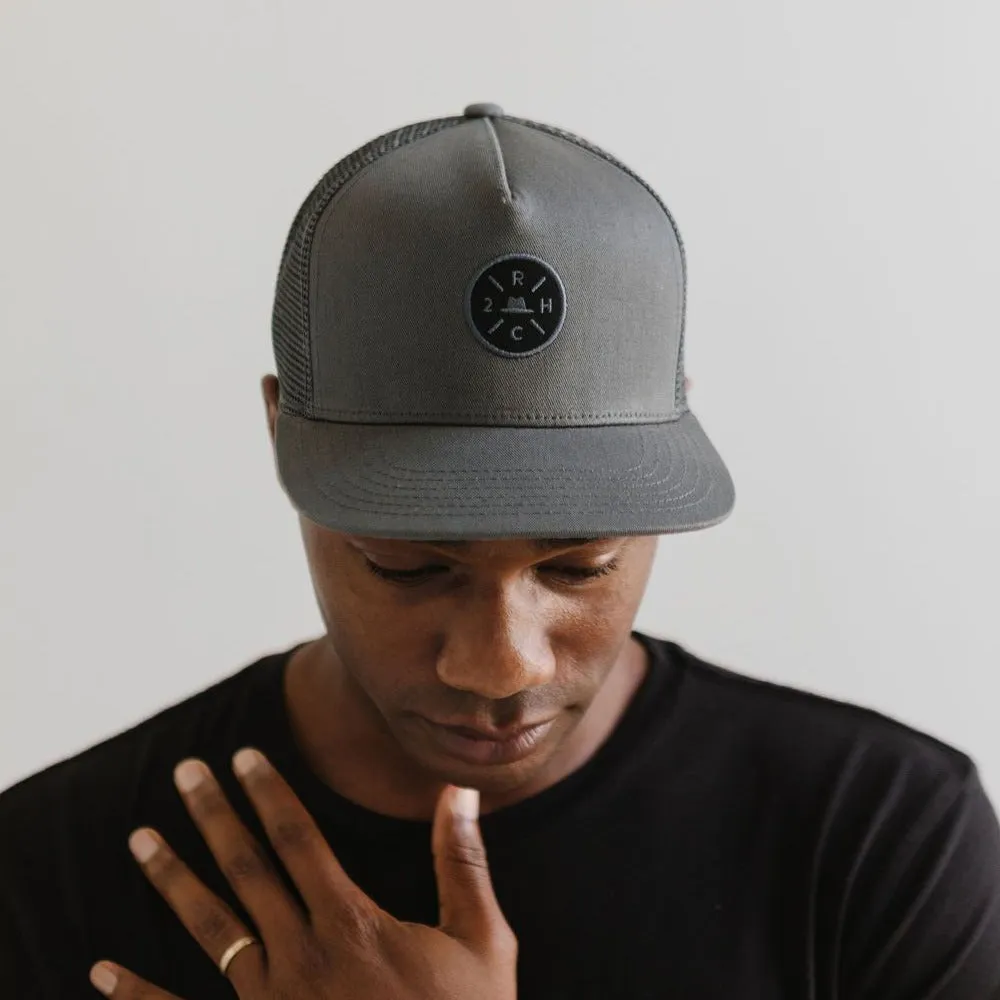 HAY ROCK 5 PANEL MESH CAP sold by Two Roads Hat Co. product image thumbnail 3