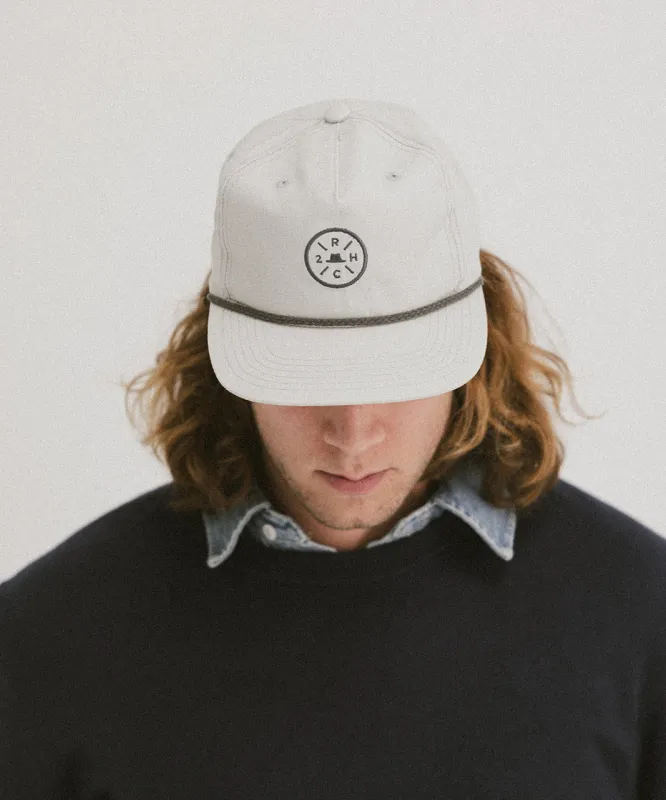 CUTLER  5 PANEL ROPE CAP sold by Two Roads Hat Co.
