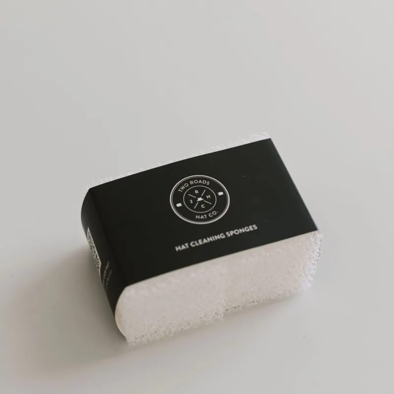 Hat Cleaning Sponge sold by Two Roads Hat Co.