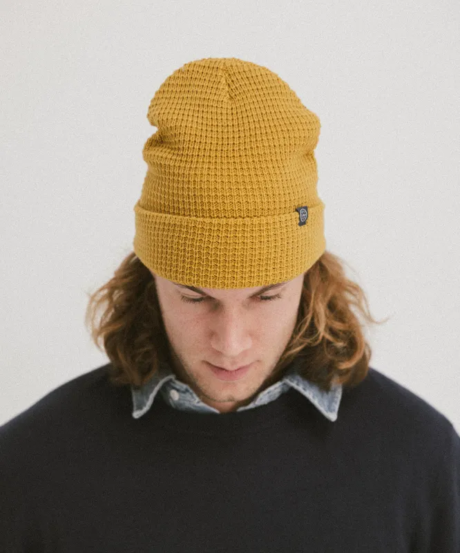 GUNNISON WAFFLE KNIT BEANIE sold by Two Roads Hat Co.