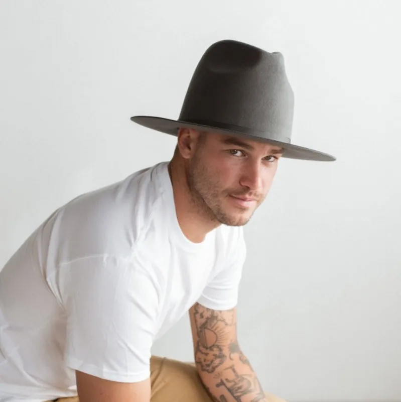 SHERIDAN TALL FEDORA HAT sold by Two Roads Hat Co.