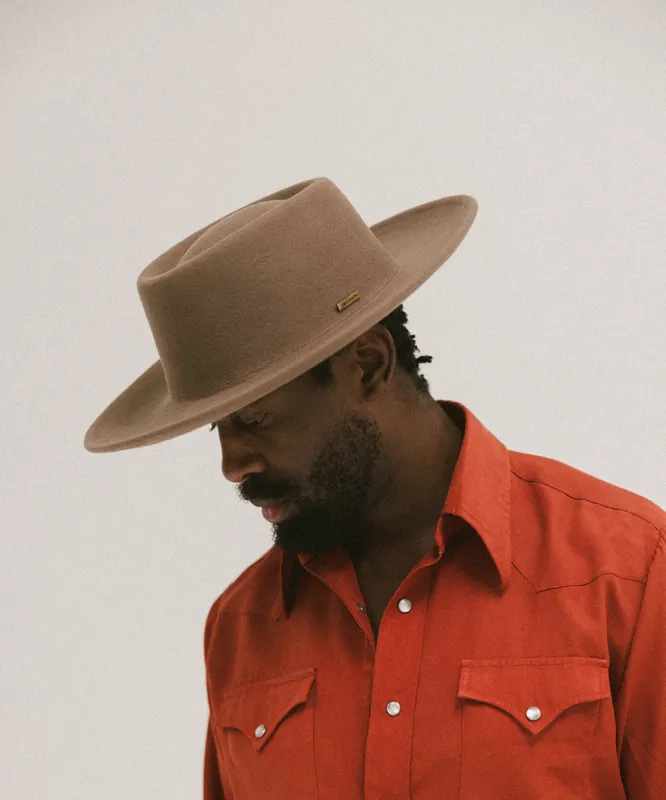 SILVER CITY GAMBLER HAT sold by Two Roads Hat Co.