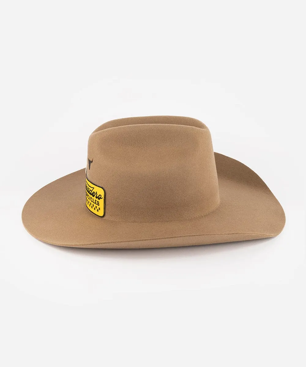 Gigi Pip x Buscadero Cowboy Hat Brown sold by Two Roads Hat Co. product image thumbnail 3