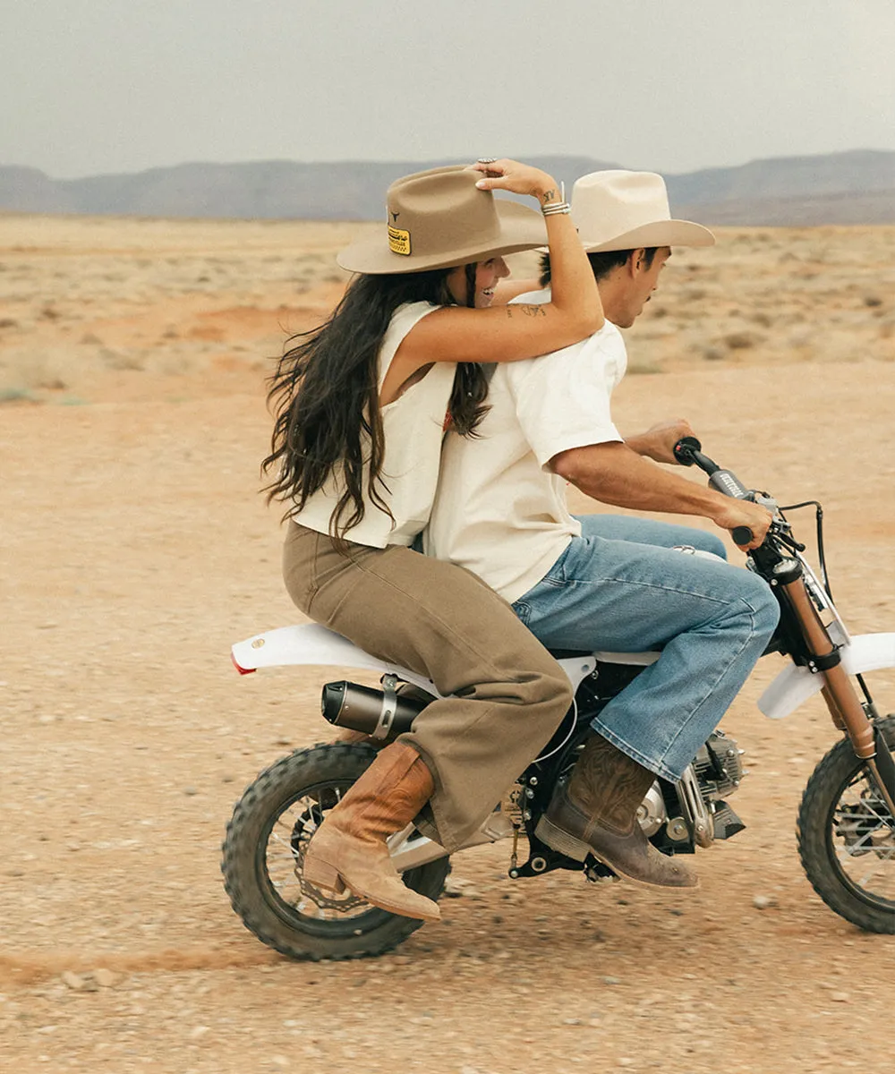 Gigi Pip x Buscadero Cowboy Hat Brown sold by Two Roads Hat Co. product image thumbnail 4