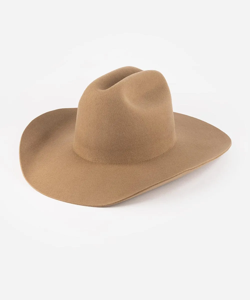 Gigi Pip x Buscadero Cowboy Hat Brown sold by Two Roads Hat Co. product image thumbnail 2