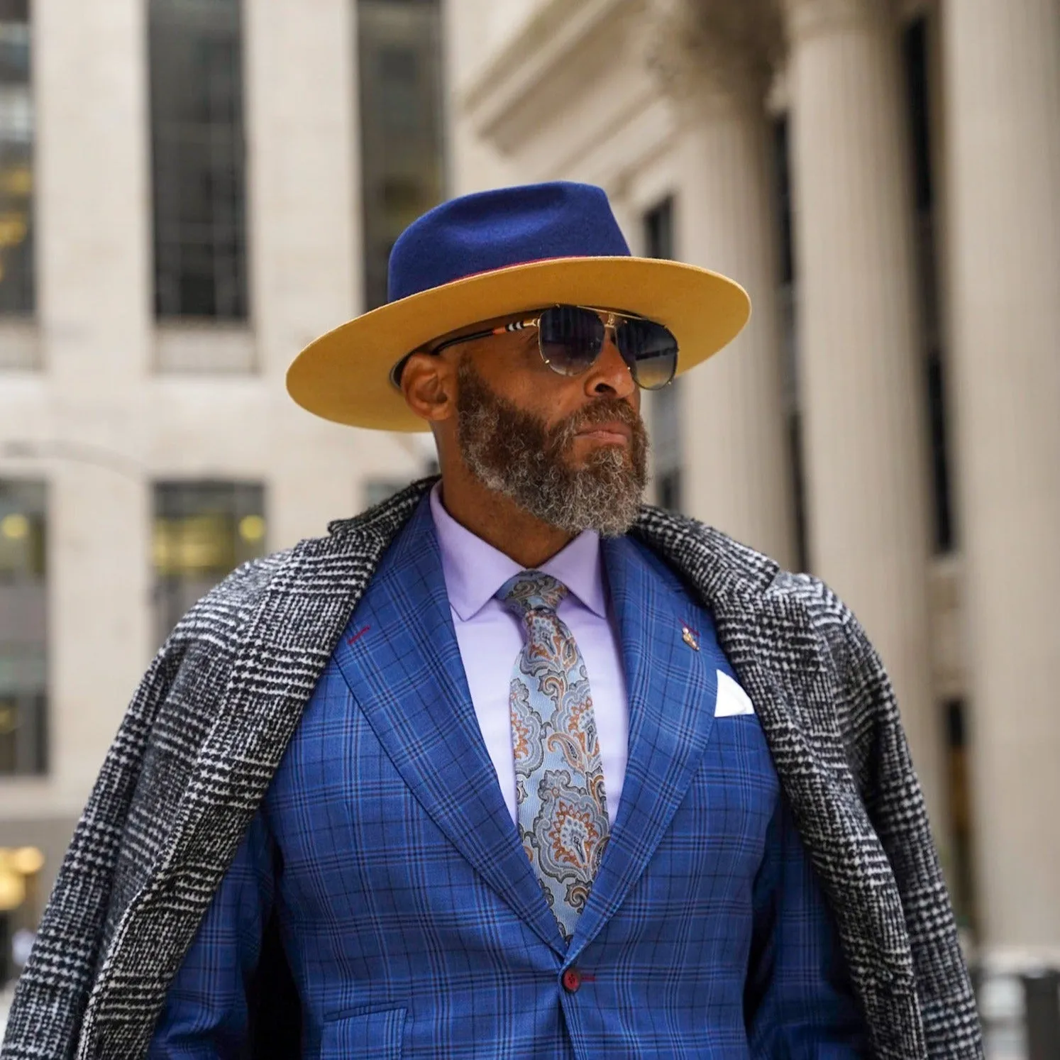 TJ FLAT BRIM – SILVER FOX SQUAD LIMITED COLLAB sold by Two Roads Hat Co. product image thumbnail 4