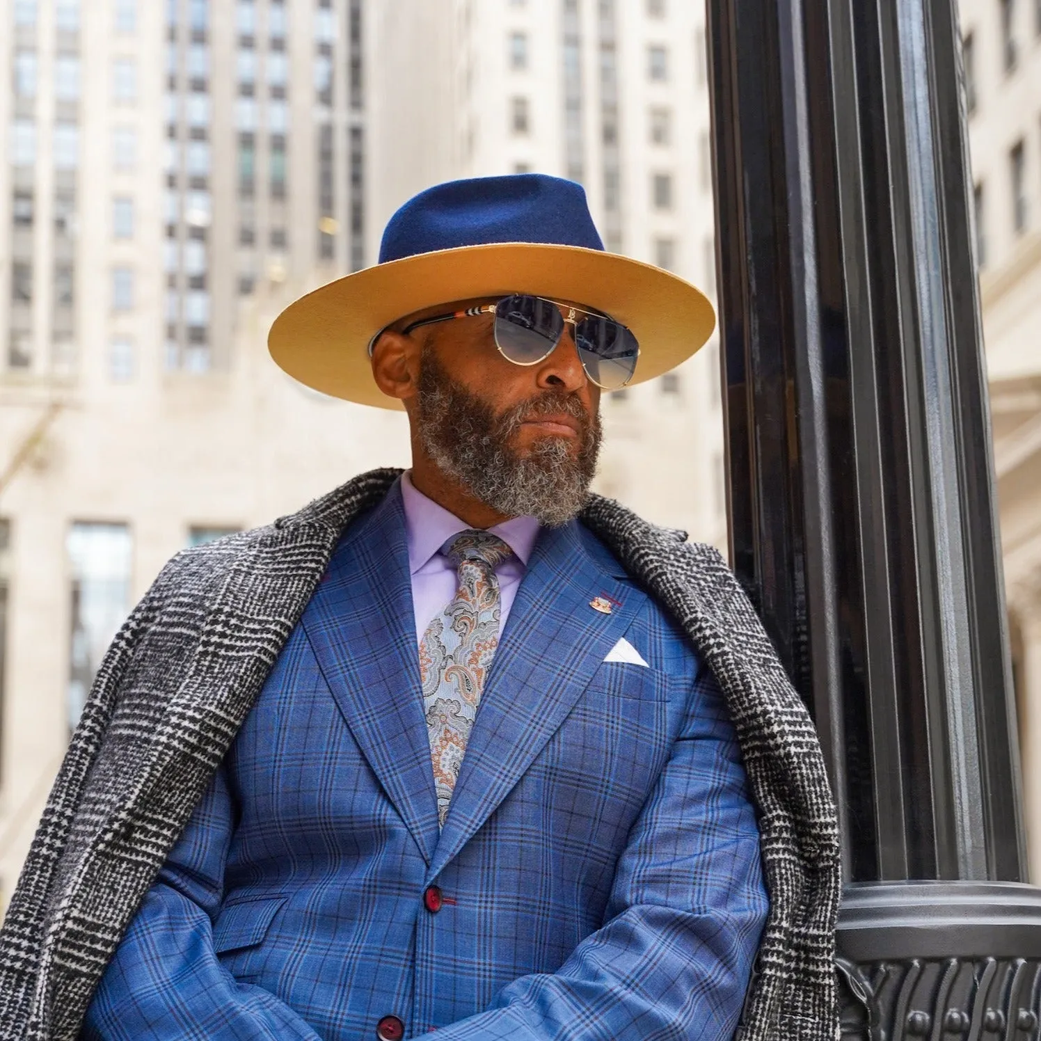 TJ FLAT BRIM – SILVER FOX SQUAD LIMITED COLLAB sold by Two Roads Hat Co. product image thumbnail 5