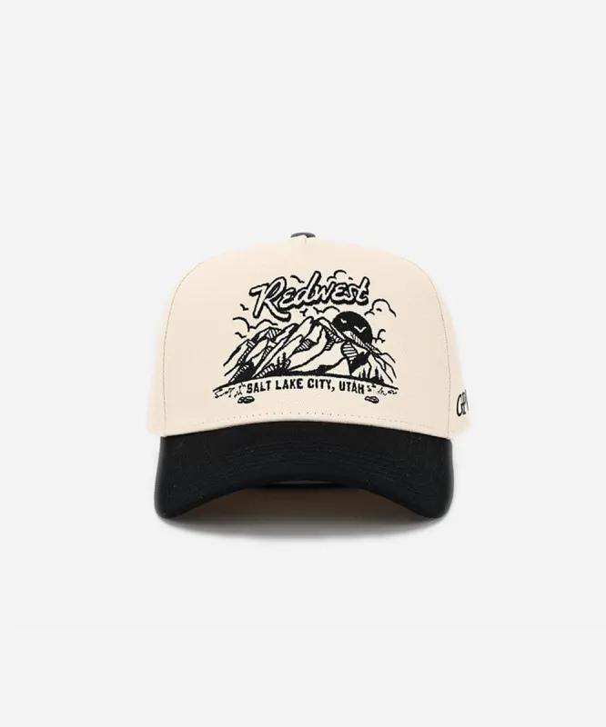 Redwest Mountain Vintage Trucker sold by Two Roads Hat Co.