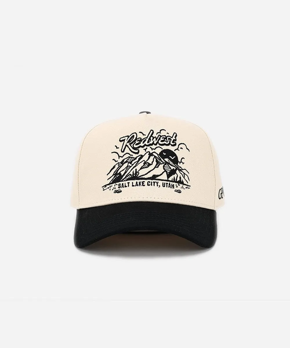 Redwest Mountain Vintage Trucker sold by Two Roads Hat Co.
