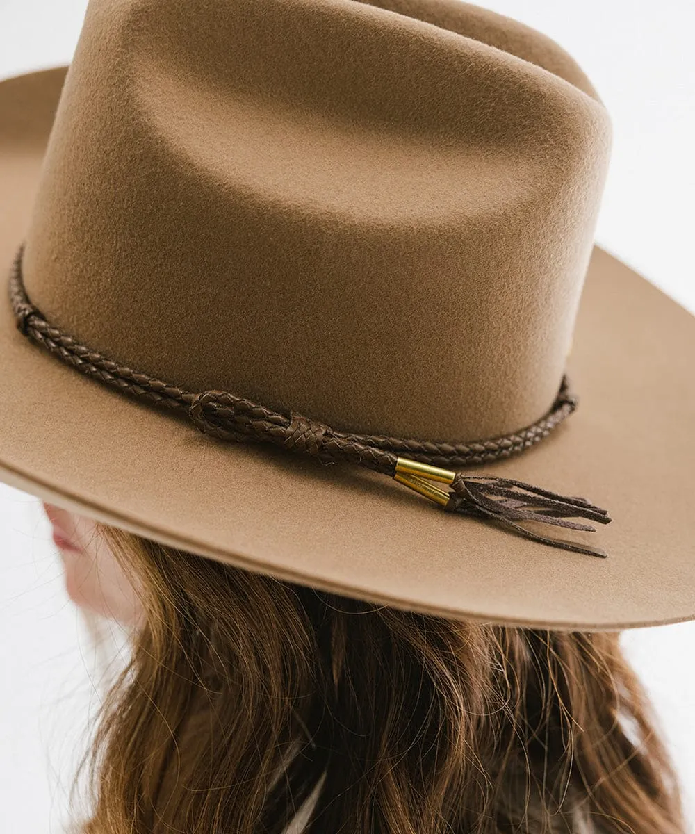 Lasso Braided Leather Hat Band sold by Two Roads Hat Co. product image thumbnail 5