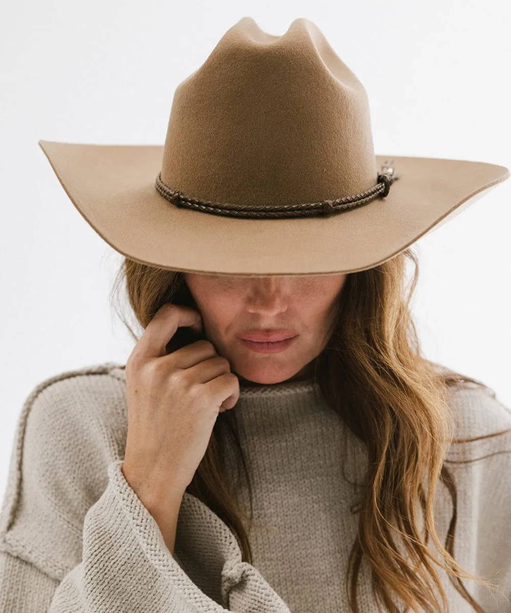 Lasso Braided Leather Hat Band sold by Two Roads Hat Co. product image thumbnail 3