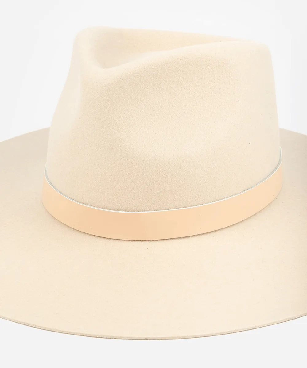 Leather Adjustable Chain Band sold by Two Roads Hat Co. product image thumbnail 2