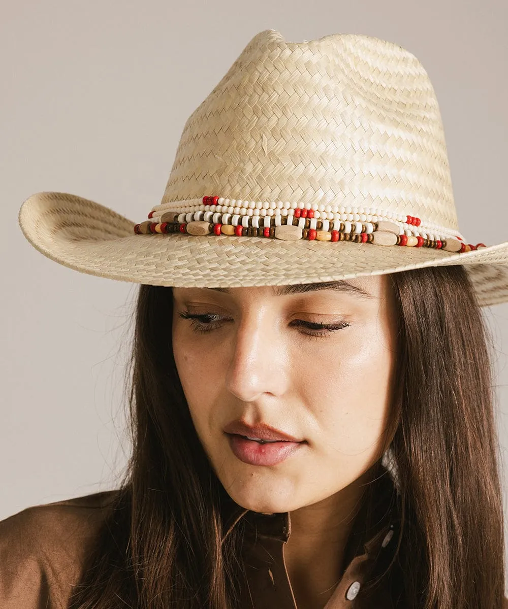 Layered Beaded Hat Band sold by Two Roads Hat Co. product image thumbnail 3