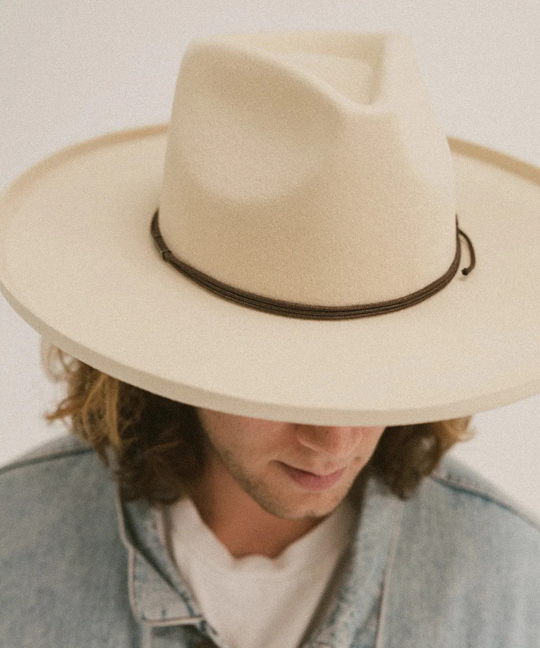 TRIPLE STRAND ROPE HAT BAND - DARK BROWN sold by Two Roads Hat Co. product image thumbnail 3