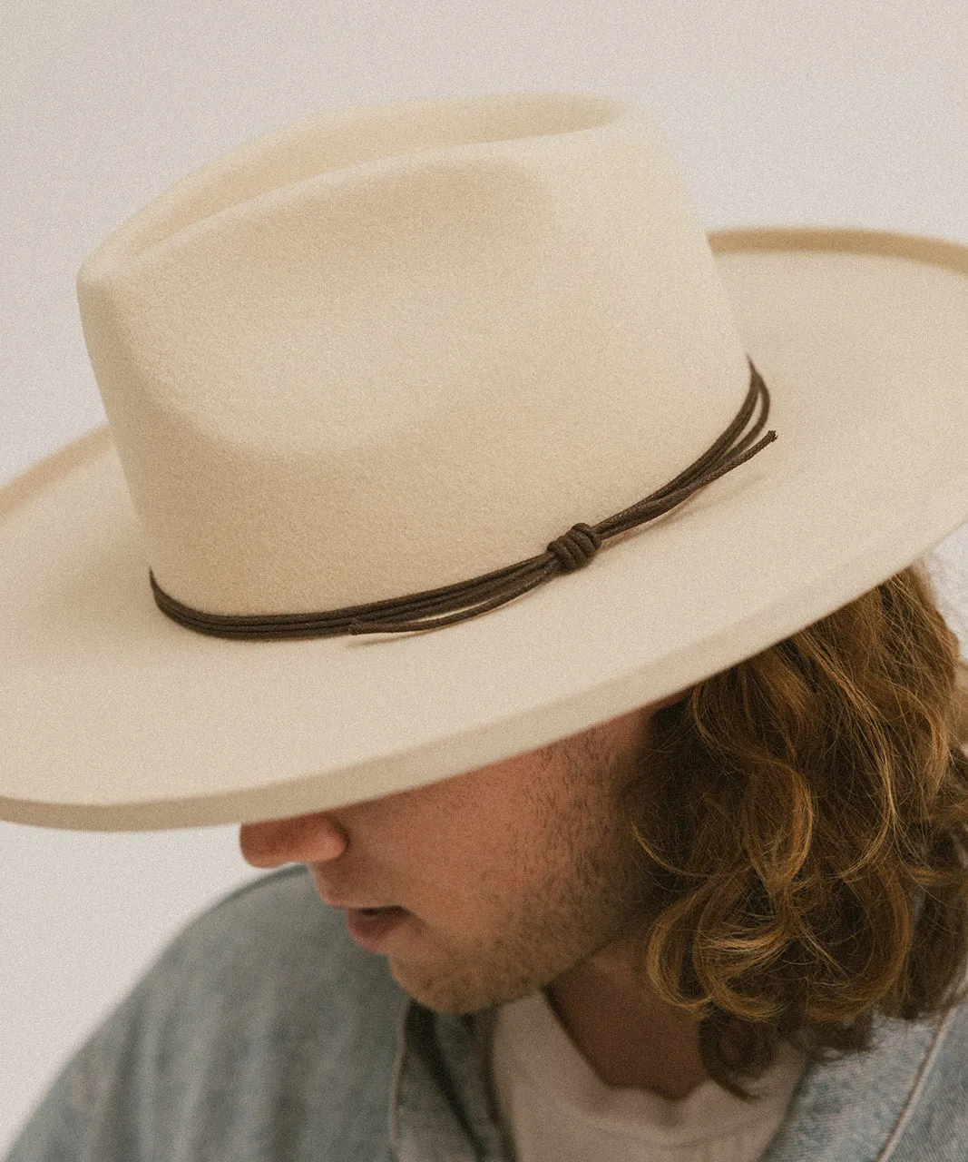 TRIPLE STRAND ROPE HAT BAND - DARK BROWN sold by Two Roads Hat Co. product image thumbnail 4