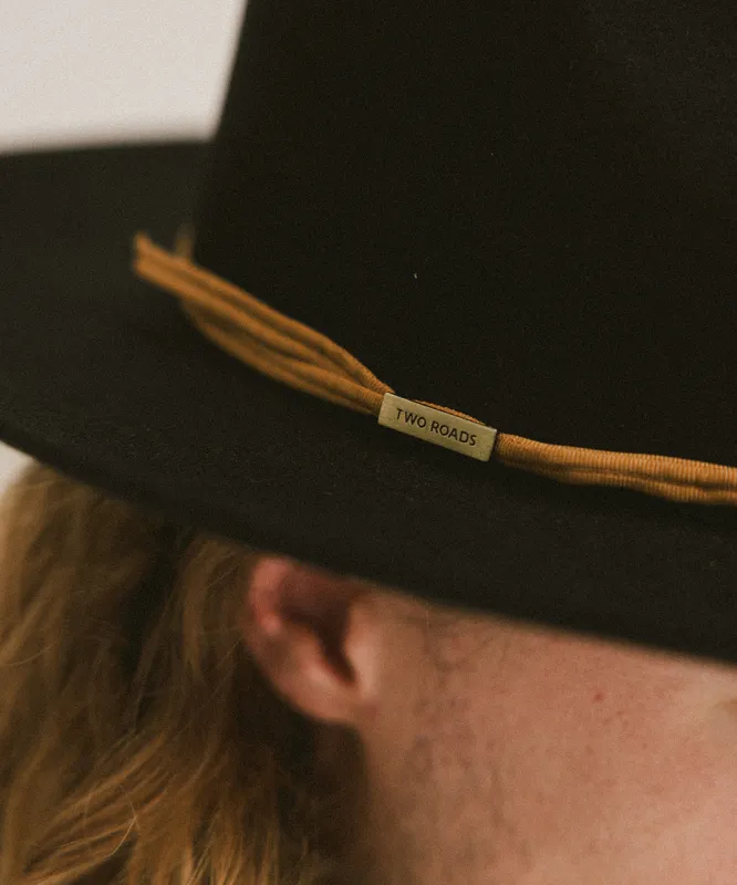 GROSGRAIN HAT BAND - BROWN sold by Two Roads Hat Co.