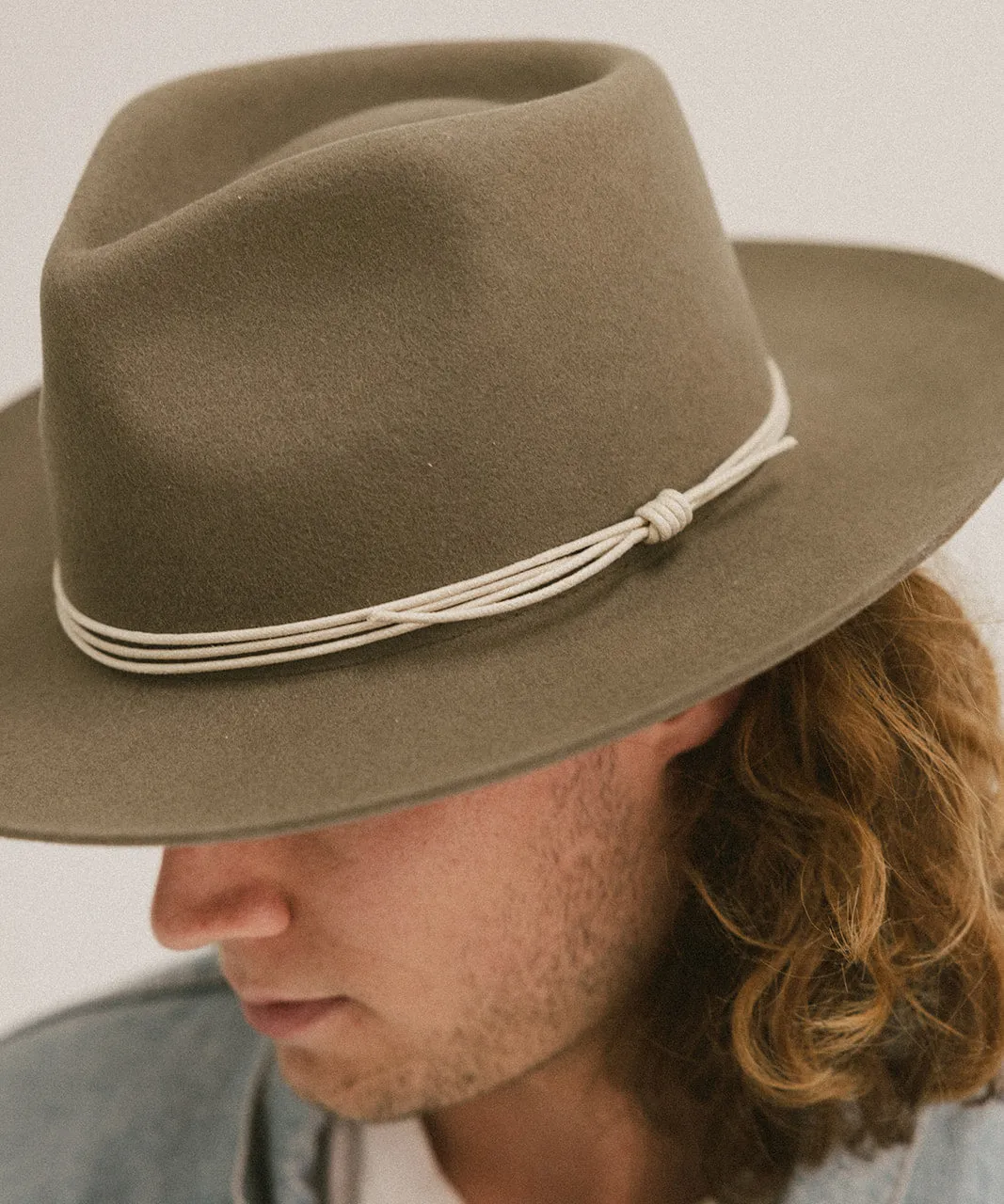 TRIPLE STRAND ROPE HAT BAND - CREAM sold by Two Roads Hat Co. product image thumbnail 4