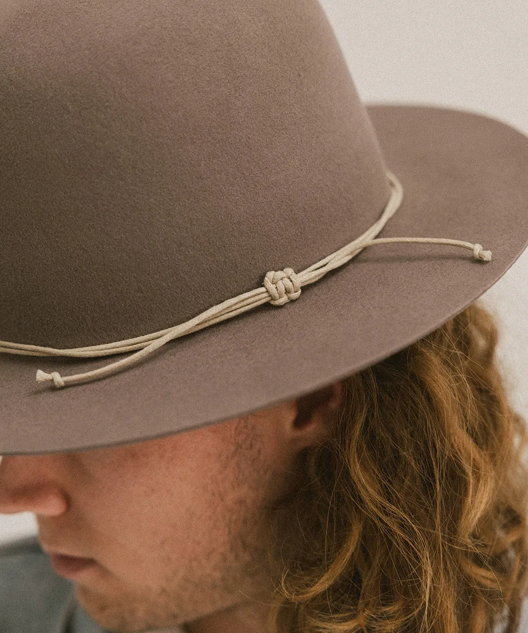 DOUBLE STRAND ROPE HAT BAND - TAN sold by Two Roads Hat Co. product image thumbnail 4