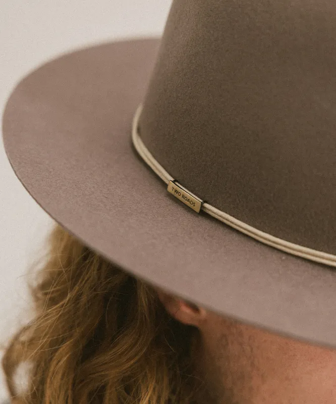 DOUBLE STRAND ROPE HAT BAND - TAN sold by Two Roads Hat Co.