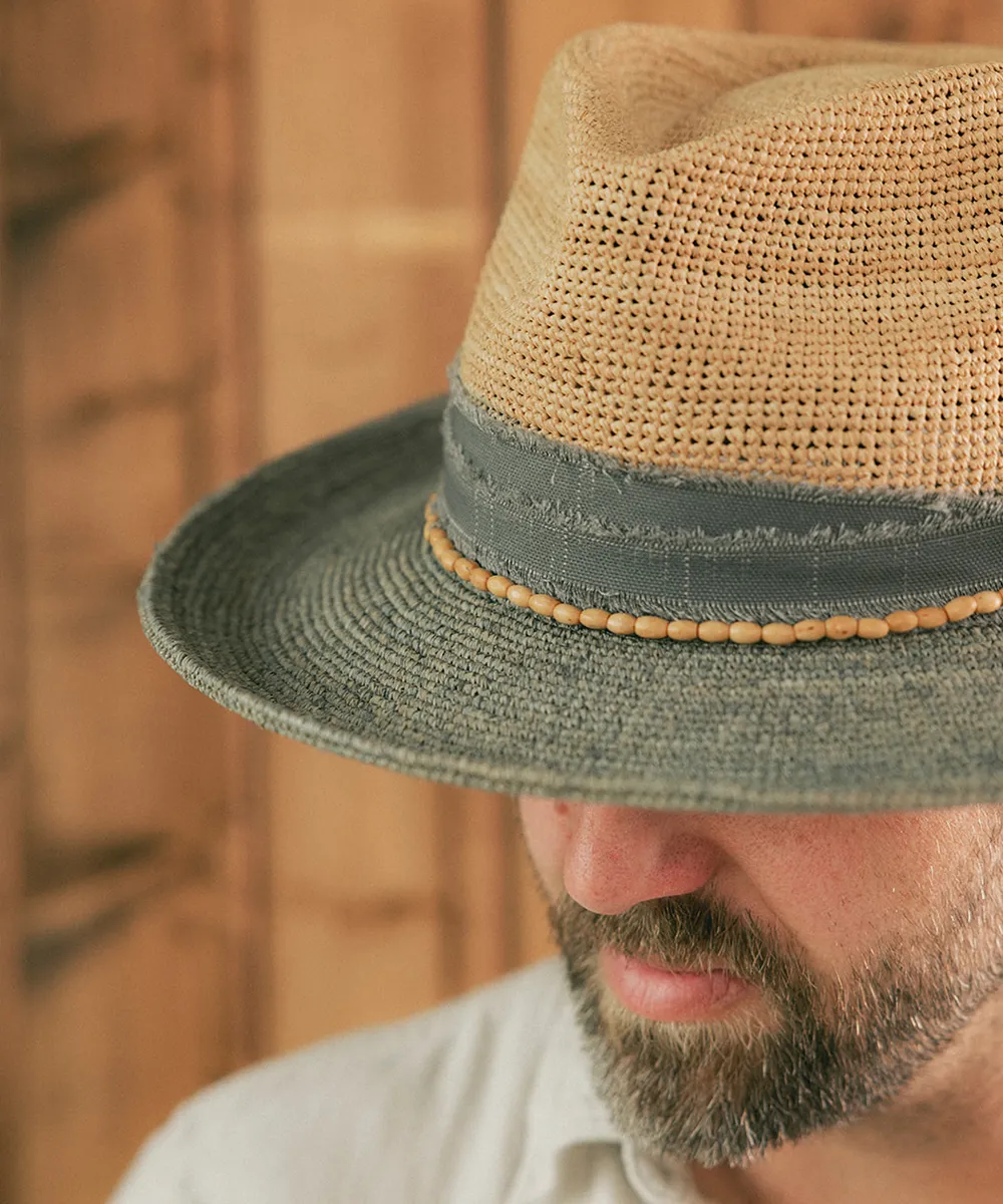 PORTO MARIE PACKABLE STRAW HAT sold by Two Roads Hat Co. product image thumbnail 3