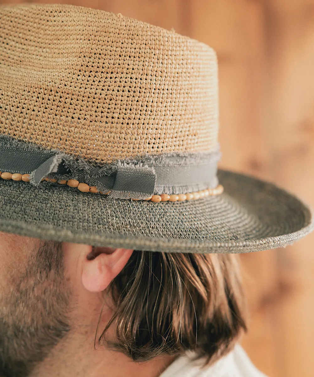 PORTO MARIE PACKABLE STRAW HAT sold by Two Roads Hat Co. product image thumbnail 4