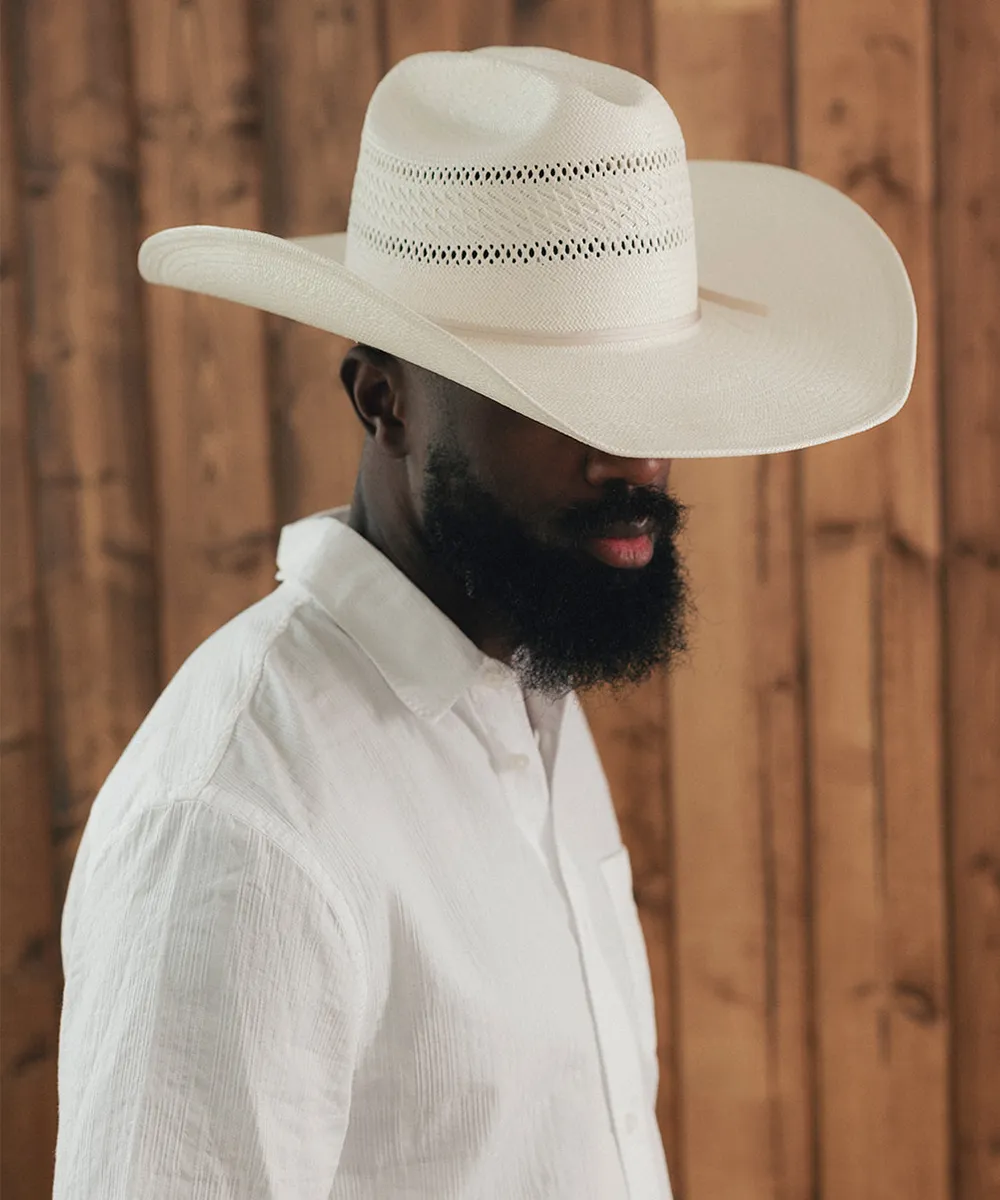 DRIFTWOOD STRAW COWBOY HAT sold by Two Roads Hat Co. product image thumbnail 3