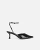 Amalfi Black Kitten Heels sold by Simmi London