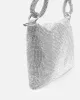 Talia Silver Diamante Shoulder Bag sold by Simmi London