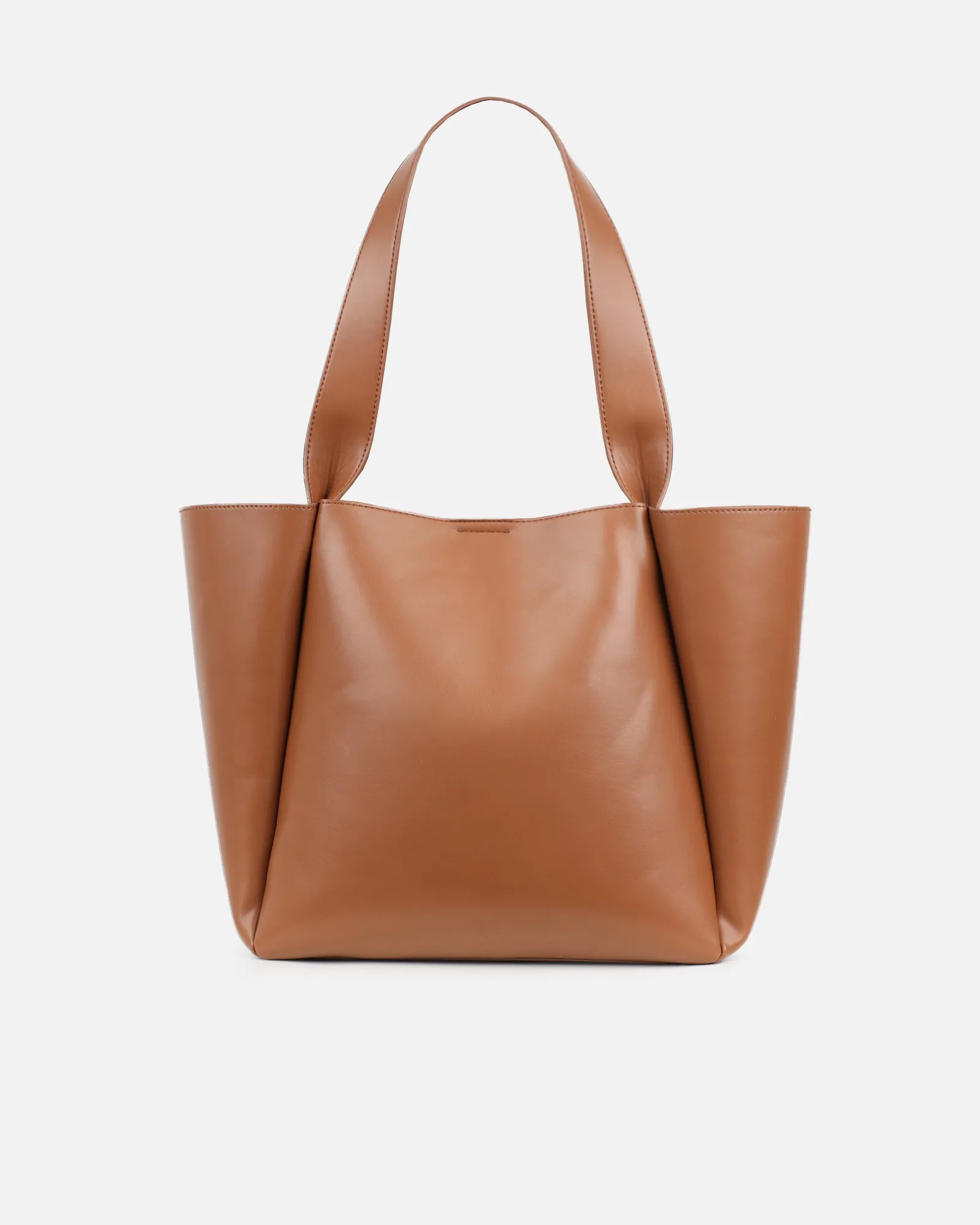 Sally Large Tan Tote Bag sold by Simmi London