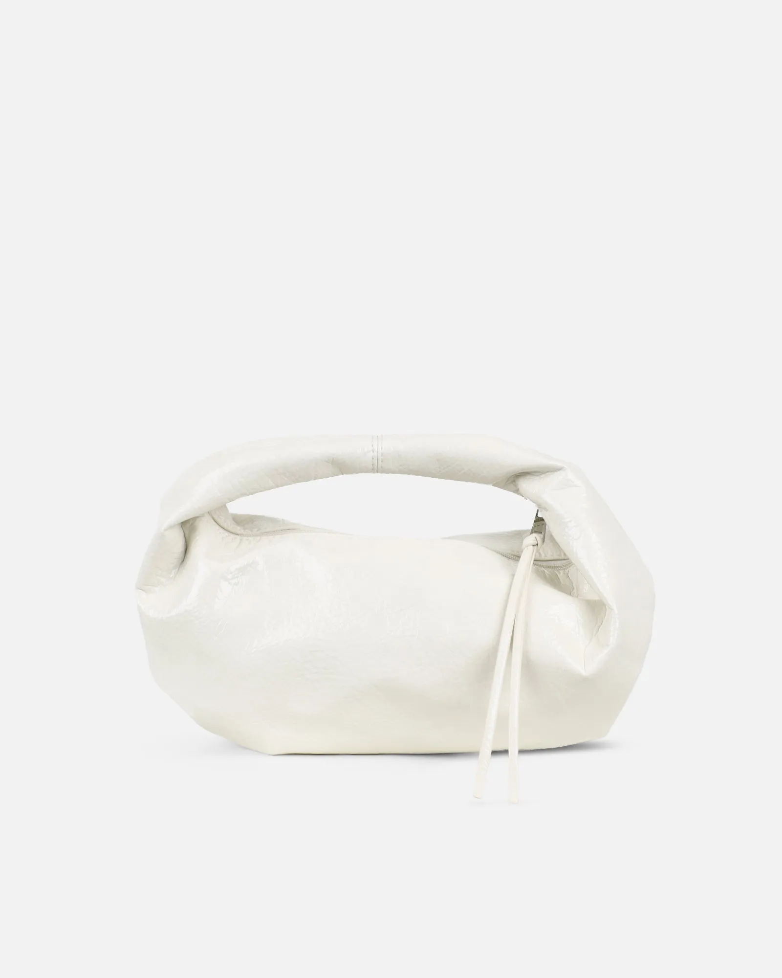 Portia Ivory Soft Sculpt Handbag sold by Simmi London