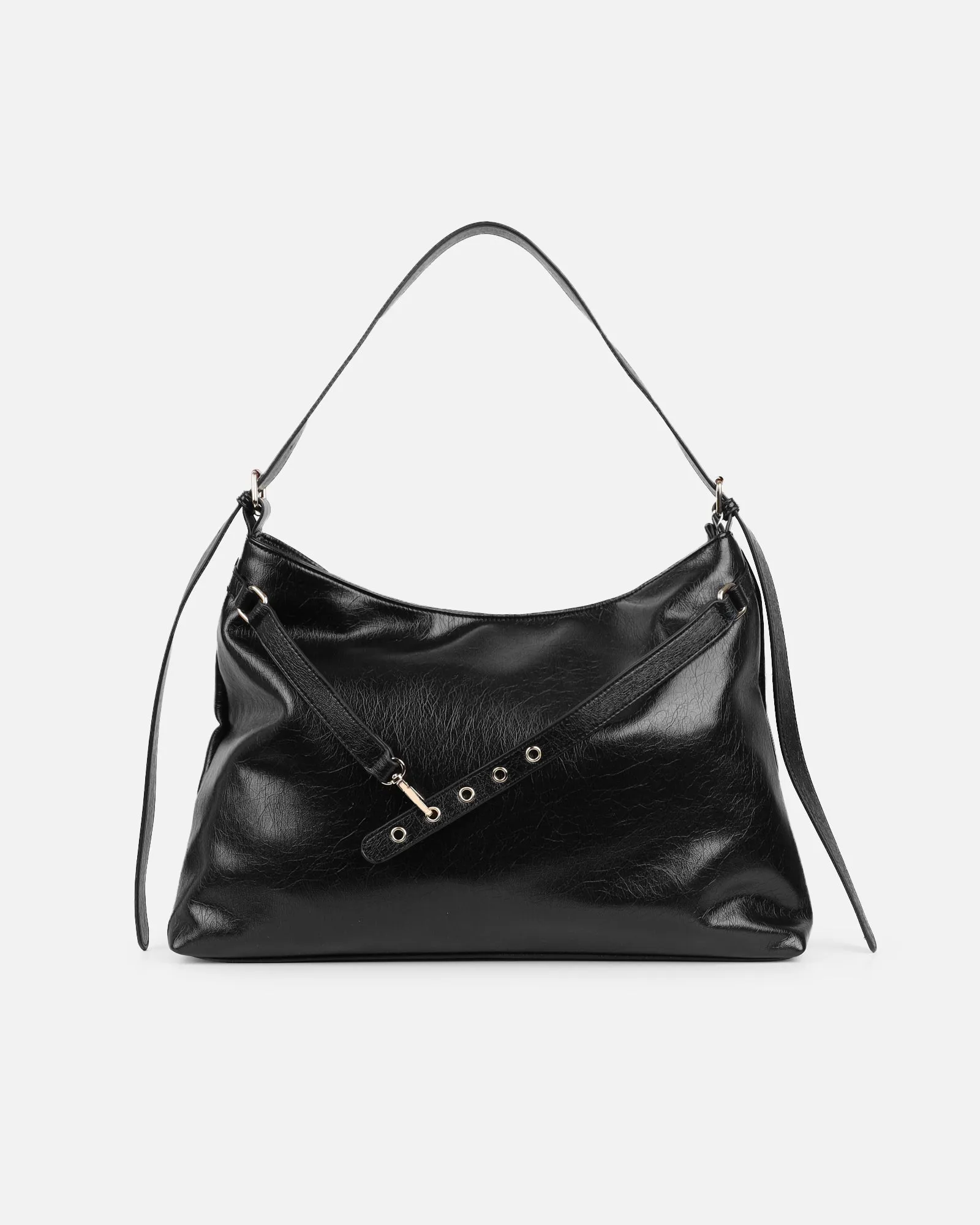 Artemis Large Black Shoulder Bag sold by Simmi London
