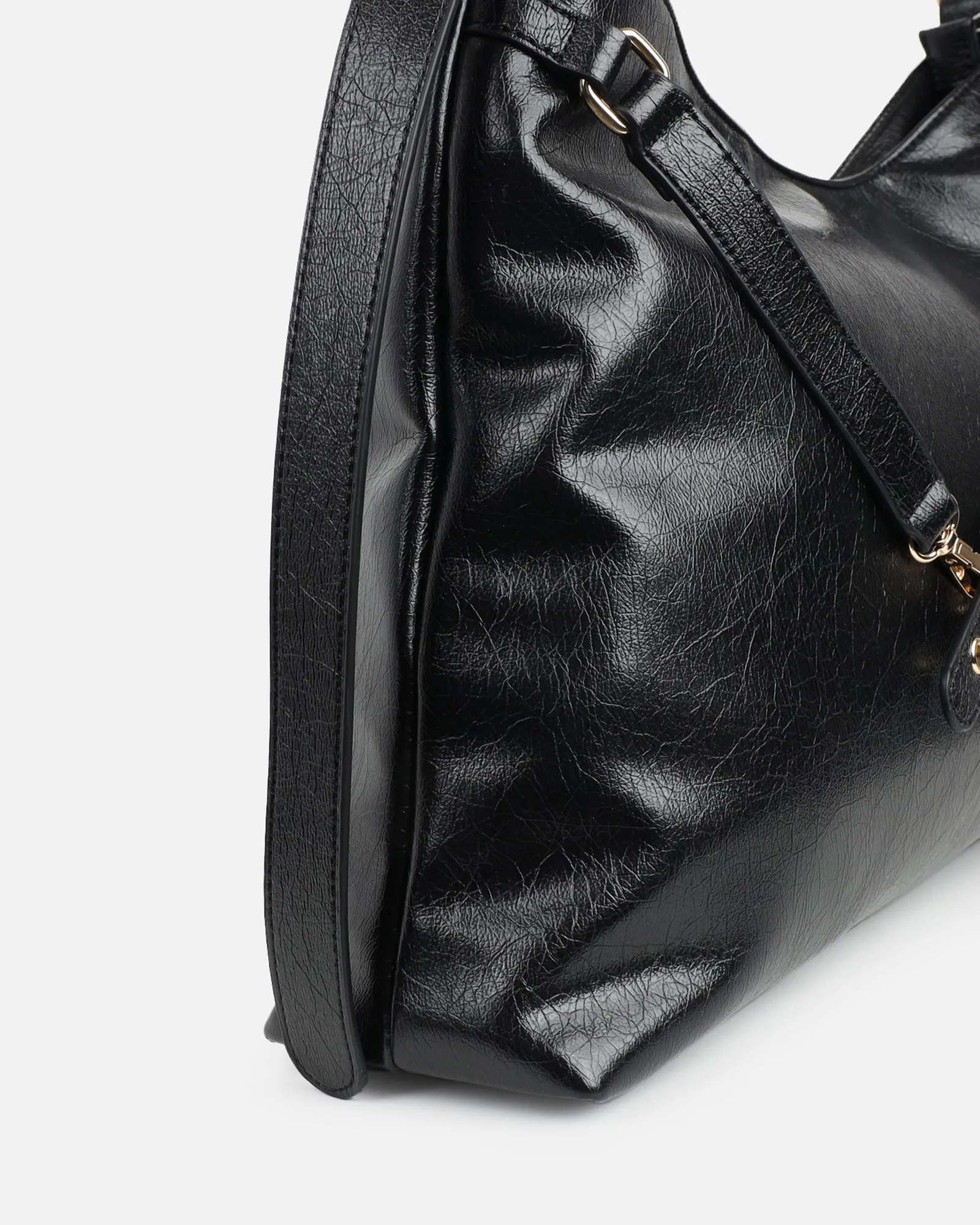 Artemis Large Black Shoulder Bag sold by Simmi London product image thumbnail 2